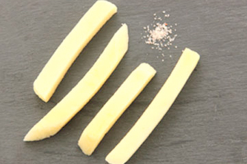 Frites traditionnelles crues - Type Allumettes